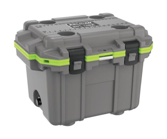 PELICAN PRODUCTS 30QT エリートクーラー ダークグレーXグリーン 30Q-1-DKGRYEGRN 1台