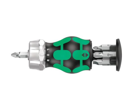 店内全品ポイント5倍★要エントリー★Wera スタビ差替式ラチェットドライバー RA3 008885 1セット(6本入)|Shop de clinic店