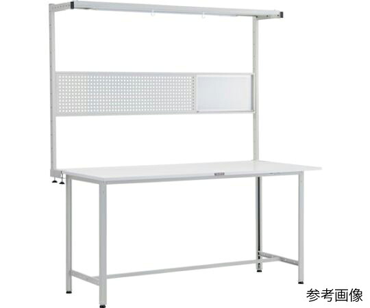 トラスコ中山 HAE型立やり方台 W1800XD600 ツールハンガーフルセット付 W色 HAE-1860THFS W 1台
