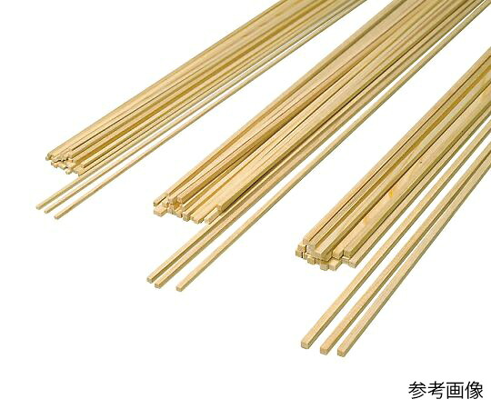 アズワン ひのき棒（50本組） 10×10粍 08-5197 1仕かける(50本組入)