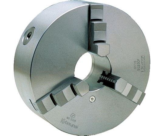 店内全品ポイント5倍★要エントリー★小林鉄工 スクロールチャック 5インチ 3ツ爪 一体爪 SC130F 1台｜Shop de clinic店