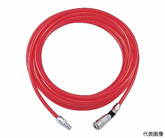 店内全品ポイント5倍★要エントリー★トラスコ中山 エアブレードホース ウレタンブレードチューブ 6.5×10 20m フリーアングルJ付 TOP-6.5-20F 1巻|Shop de clinic店