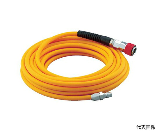 トラスコ中山 エアホース　ワンタッチカップリング付　8.5X12.5　20m TWCH-85-20 1巻