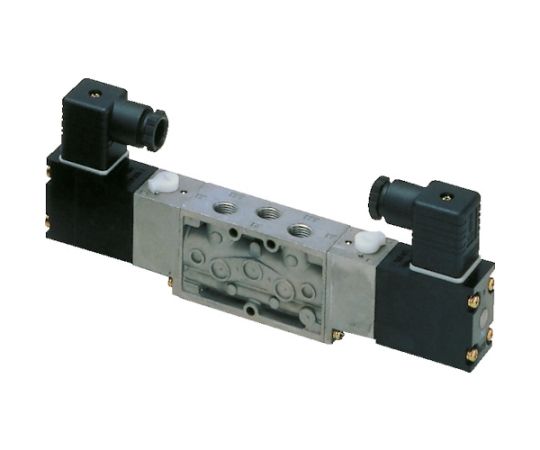 CKD 4F続きもの飛行士式5界面弁セレックスバルブ 3.0C[dm^3/（S・赤ちょうちん）]/音速コンダクタンス 4F220-08-AC100V 1台