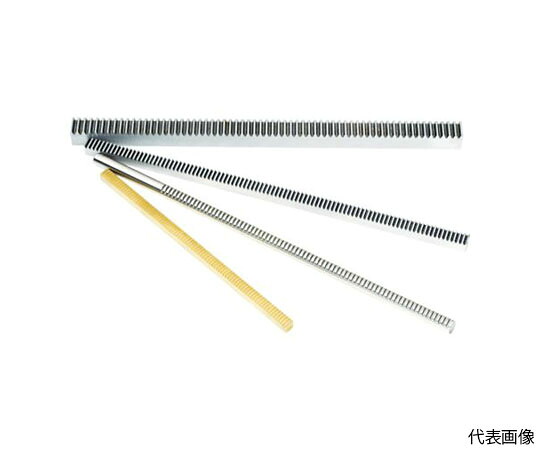 協育歯車工業 ラック　全長505mm　有効歯数198　歯幅7mm RK80B5-0710 1個