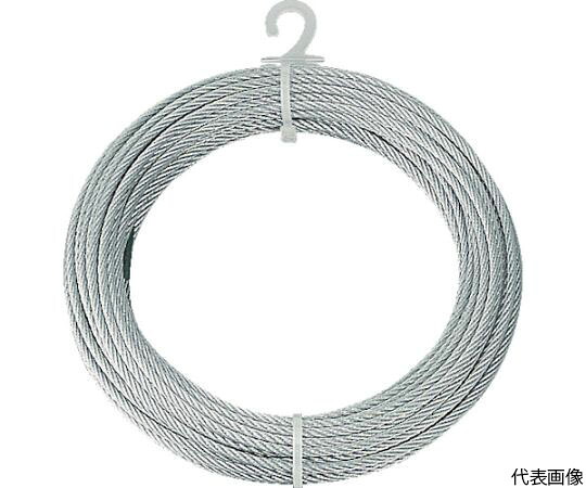 トラスコ中山 メッキ付鉄条縄索 Φ9mmX30m CWM-9S30 1巻