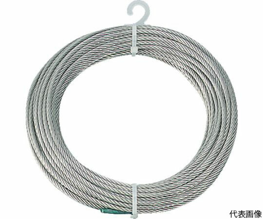 トラスコ中山 ステンレスワイヤロープ Φ4.0mmX30m CWS-4S30 1巻