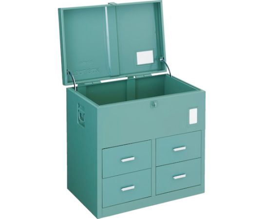 店内全品ポイント5倍★要エントリー★トラスコ中山 車載用工具箱　中4個　610X420X610 F-6104 1台｜Shop de clinic店