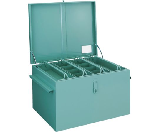 トラスコ中山 大型車載用工具箱　中皿付　1400X750X590 F-1400 1台