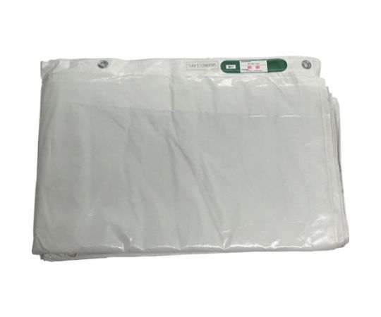 ユタカメイク 白防炎シート普及型　5.4m×7.2m B-246 1枚