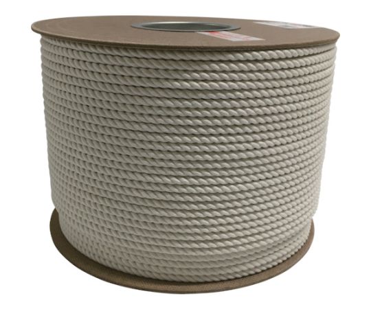 ユタカメイク 綿ロープドラム巻　6φ×200m PRC-10 1巻