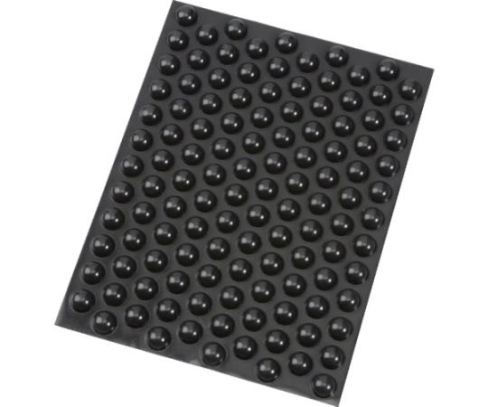 スリーエム 防振材　バンポン　SJ5027　黒　120個入り　R SJ5027 BLA R 1シート(120個入)