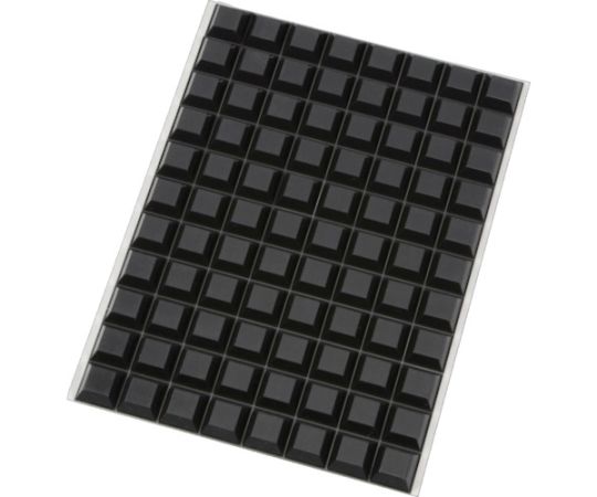 スリーエム 防振材　バンポン　SJ5023　黒　88個入り　R SJ5023 BLA R 1シート(88個入)