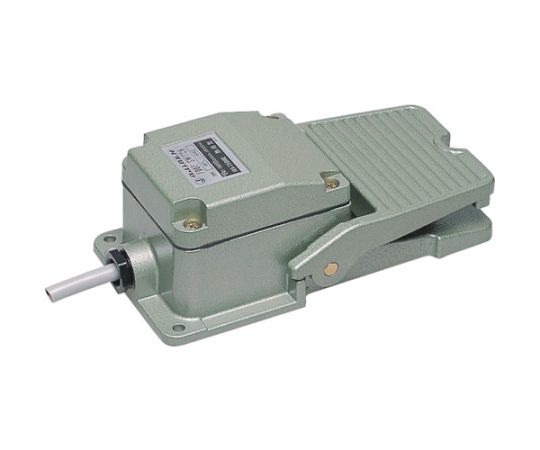 大阪自動小銃電機 フットスイッチ 製作用防雨形 灯し火定格6A-250VAC OFL-1-SM2 1台