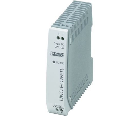 フエニックス・コンタクト コンタクト　電源ユニット　DINレール取付け　30W UNO-PS/1AC/24DC/ 30W 1台