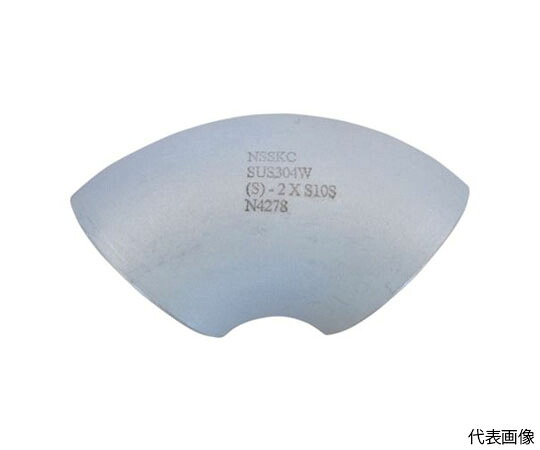 ベンカン機工 S90S10Sステンレス鋼製エルボショート100A S90S-10S-100A 1個