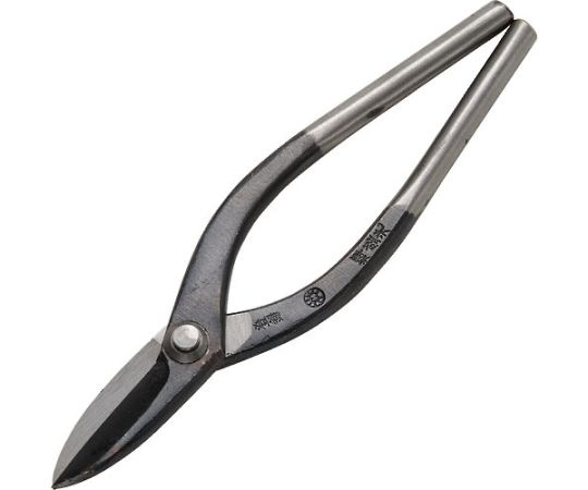 盛光 板金ハサミ ステンレス用切箸直刃 全長235mm 刃長52mm HSTS-0021 1丁