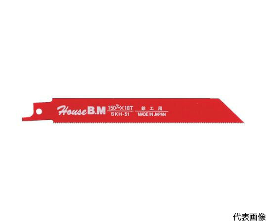 ハウスビーエム 兼用セーバーソーブレード　10枚入り　鉄工用　300×18山 KS-3018 1パック(10枚入)