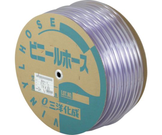 三洋化成 透明ホース15×20 50mドラム巻 TM-1520D50T 1巻