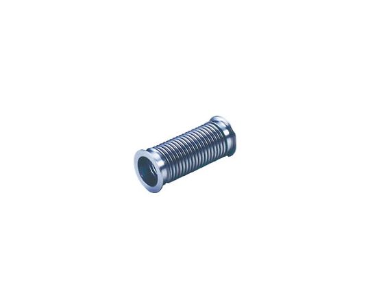 南国フレキ工業 KFフランジ式真空フレキシブルホース　継手SUS304（チューブSUS316L）　KF16×500L NK2300KF-CLT-316L/304-16-500 1本 14,707円