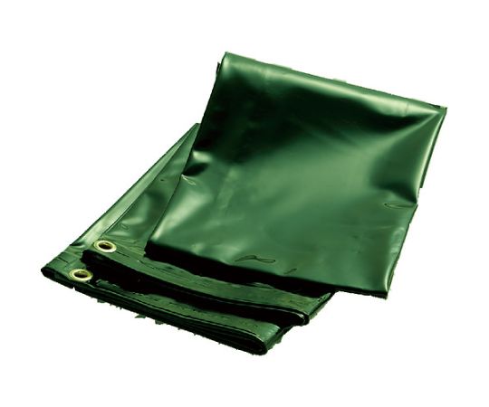 トラスコ中山 溶接遮光シートのみ　0.35T×W970×H1470　深緑 B15-3-DG 1枚 6,996円