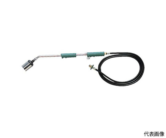 トラスコ中山 プロパンバーナー　ホース3M付　火口径10号 TB-L10 1セット