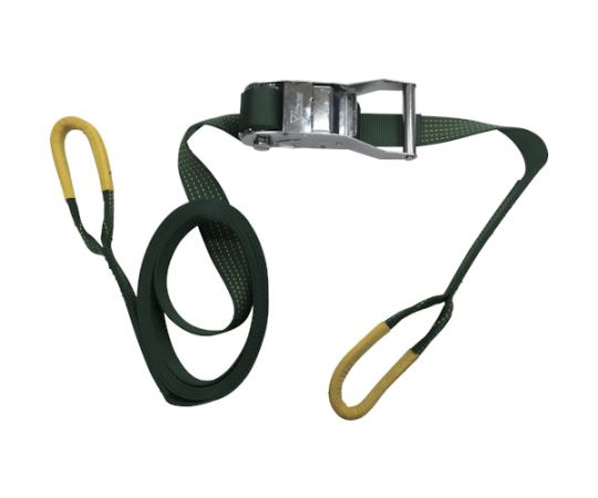 ユタカメイク 三尺帯荷締機コブラ 50mm×5m×1m シボリ仕立てもの V50-RD 1台