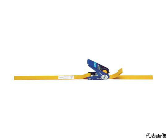 KITO ベルトラッシング ラチェットバックル式 35粍幅 破断掛け目20kN 最高限度当てはめる力5kN 両端シボリ仕立てもの印字機 巻取側3m BLR020ET010ET030 1台
