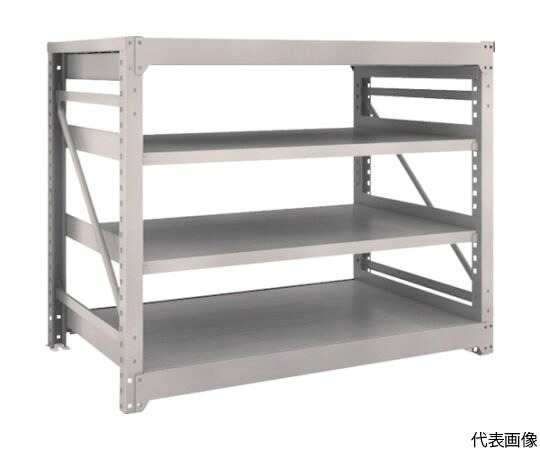 店内全品ポイント5倍★要エントリー★トラスコ中山 M10型重量棚 1500X900XH1200 4段 単体 ネオグレー M10-4594 NG 1台|Shop de clinic店