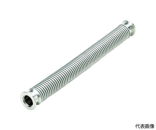 南国フレキ製作 KFフランジ式無意味さ軟らかい導管 あと継ぎSUS304（熱電子管SUS316L） KF50×1000L NK2300KF-CLT-316L/304-50-1000 1本