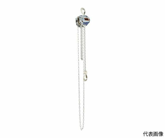 象印チェンブロック 百貨店100（メッキ操作手順、SUSチェーン店）・250kg・2.5m PIH-K2525 1台