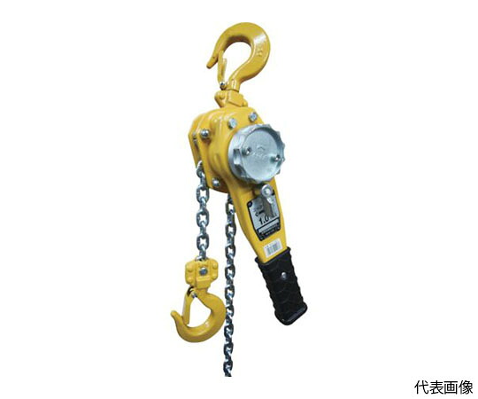 日興製綱 レバーホイスト 0.8t 揚程1.5m NLH-080 1台