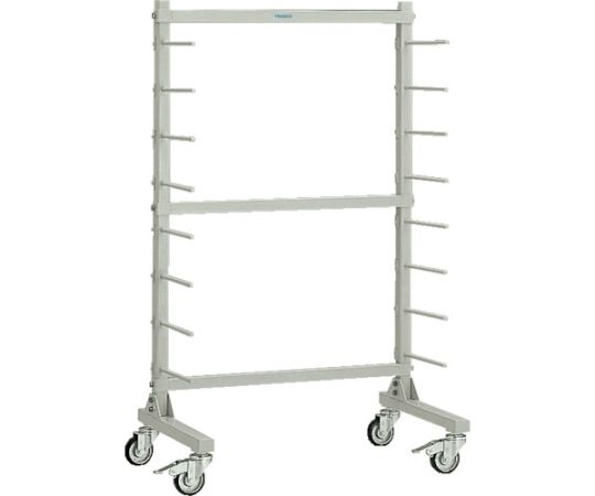 トラスコ中山 バーラックワゴンエコノミー　900X600XH1547　ネオグレー VRW-900 NG 1台｜Shop de clinic店
