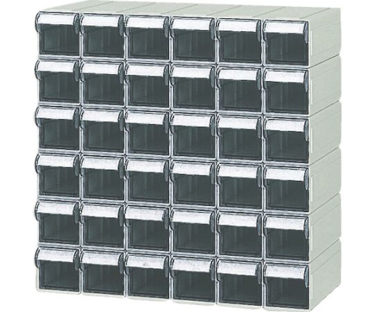 サカセ 小型パーツケース ビジネスカセッター Sタイプ S111×36個セット品 S-S111 1台