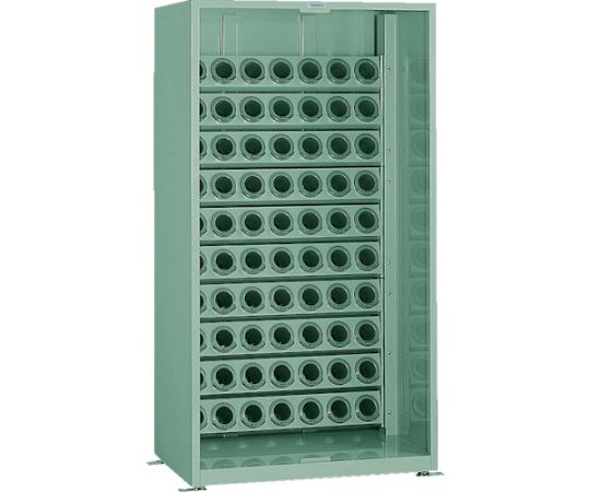 トラスコ中山 ツーリング保管庫BT・NT50用X70個オープンロック付　BT50 VTL-1800 BT50 1台