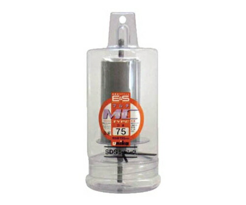 ユニカ ESコアドリル マルチ75mm SDSシャンク ESM75SDS 1セット