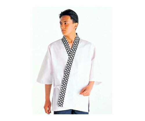 セブンユニフォーム 男性用 ハッピーコート（調理服）BC1340-8 L 3704530 1個