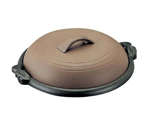 店内全品ポイント5倍★要エントリー★マイン アルミ 陶板焼 素焼き茶 M10-543 関脇 合金 6878100 1個｜Shop de clinic店