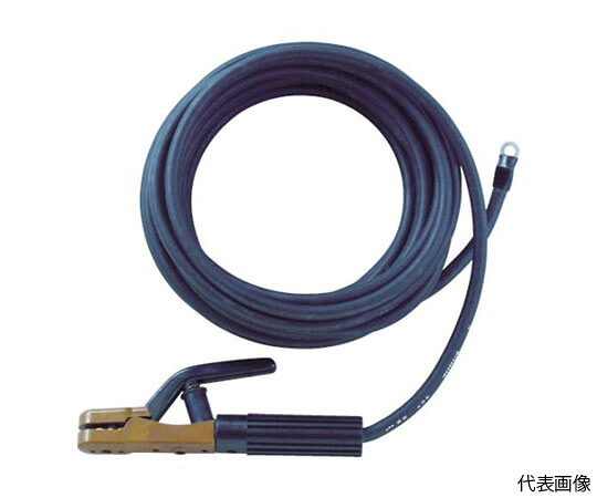 トラスコ中山 キャブタイヤケーブル　ホルダ丸端子付　5m TCT-3805KH 1セット