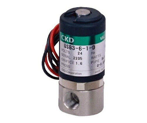CKD 小形直動式2ポート電磁弁 USB361EDC12V 1セット 5,764円