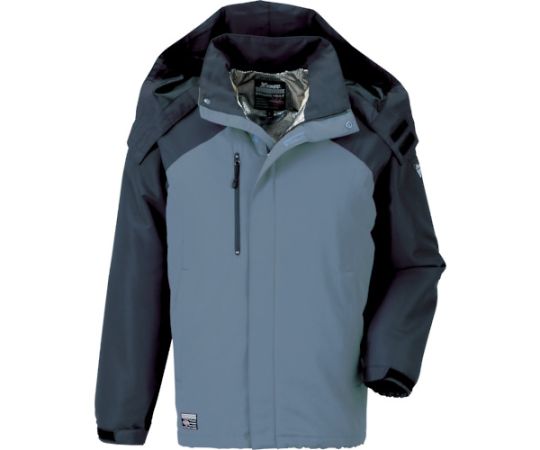 店内全品ポイント5倍★要エントリー★ジーベック 232アルミ蓄熱ブルゾン　ダークグレー　M 232-24-M 1着｜Shop de clinic店