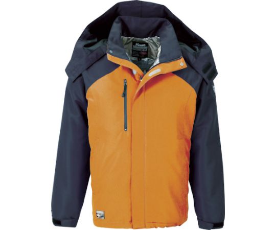 店内全品ポイント5倍★要エントリー★ジーベック 232アルミ蓄熱ブルゾン　オレンジ　LL 232-82-LL 1着｜Shop de clinic店