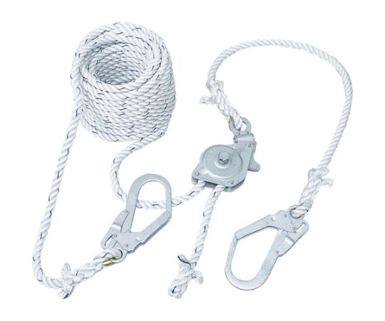 店内全品ポイント5倍★要エントリー★藤井電工 水平親綱緊張器付GCハリップ20m GCH-20-BX 1組／本｜Shop de clinic店