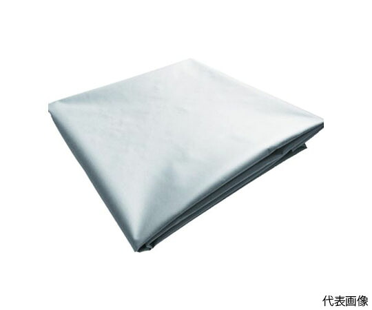 トラスコ中山 ターポリンシート 薄墨色 1800X3600 0.35粍厚 TPS1836-GY 1枚 花・ガーデン・DIY-その他