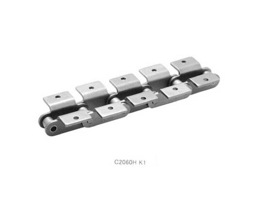 片山チエン ＫＣＭ アタッチメントローラチエーン C2060HALLK1T 1個