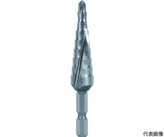 RUKO 2枚刃スパイラルステップドリル　30mm　チタンアルミニウム 101052F 1本｜Shop de clinic店