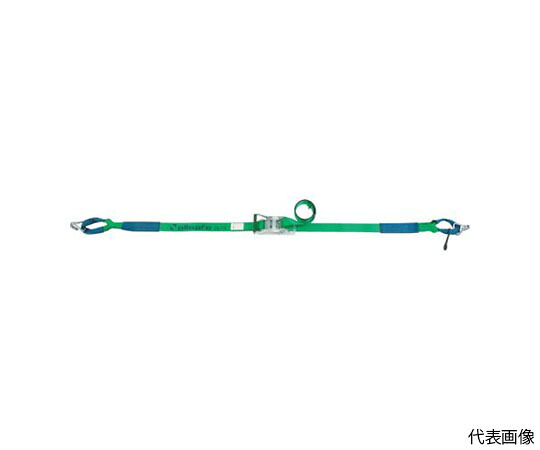 allsafe ラッシングベルト　ラチェット式しぼり＆ナローフック重荷重 R5IN14 1台