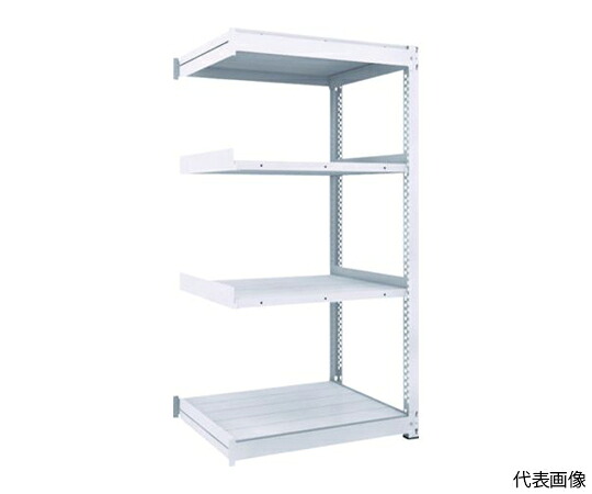 店内全品ポイント5倍★要エントリー★トラスコ中山 TUG型中量棚600kg連結型 1200X626XH1800 4段 TUG600-64L-4B 1台|Shop de clinic店