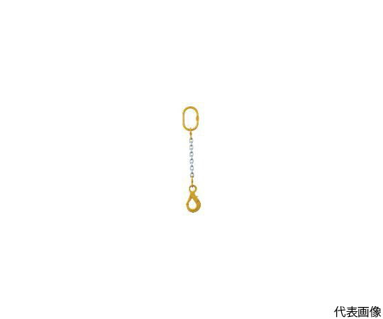 象印チェンブロック チェーンスリング100（アイタイプ）荷重4.2t　線径12.5mm　L2m 1-MFF-SHE-13 1台