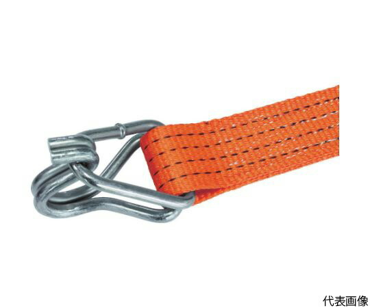 トラスコ中山 三尺帯荷締機 50粍幅 800kg 引っかかり＆GK印字機 GV50-800HK 1個